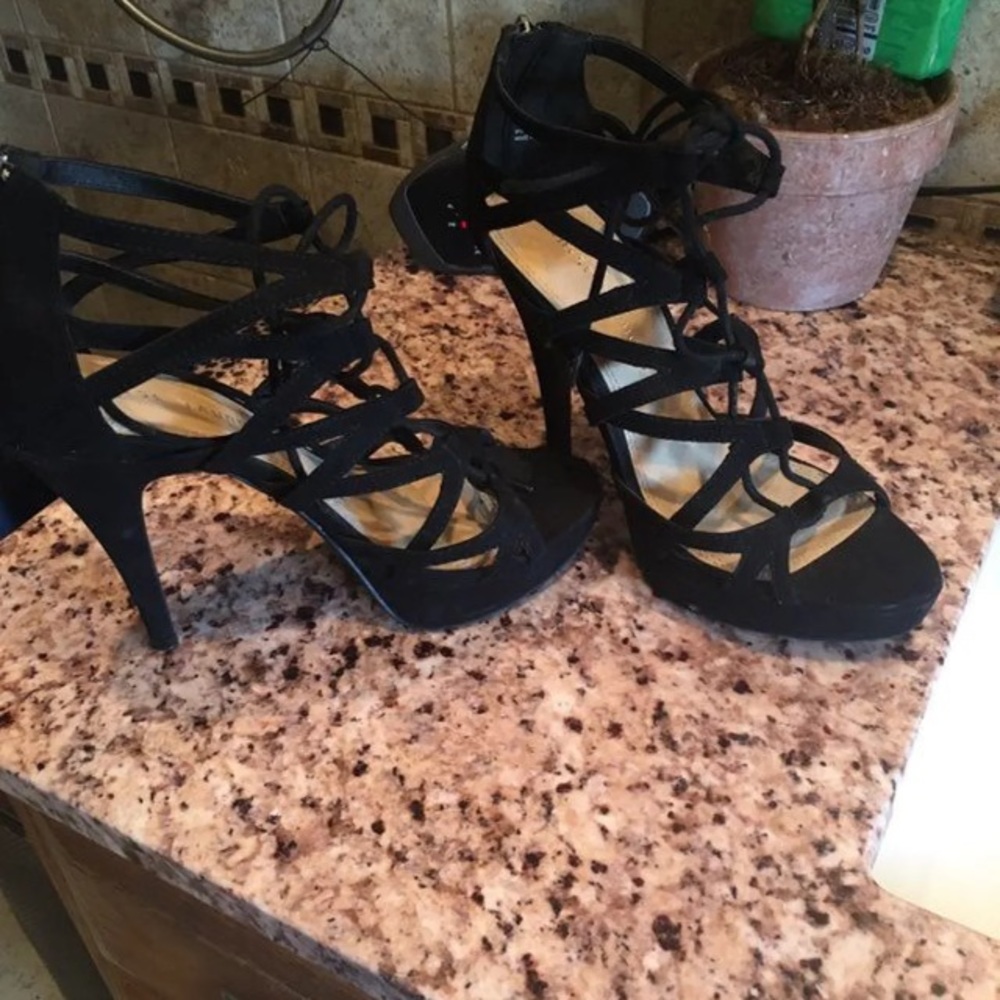 Chinese laundry strap heels